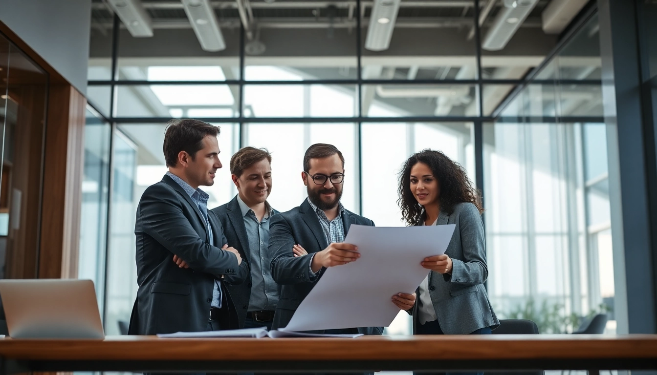 Headhunter Ingenieure beraten erfolgreich Ingenieure in einem modernen Büroumfeld mit Energie und Professionalität.