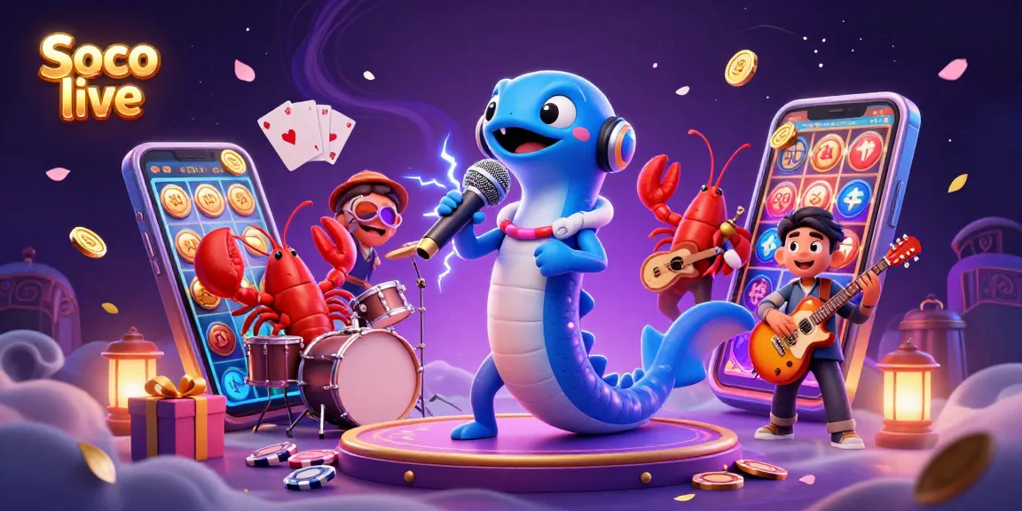 Soco live delivers thrilling underwater casino vibes with a 3D DJ electric eel performance.