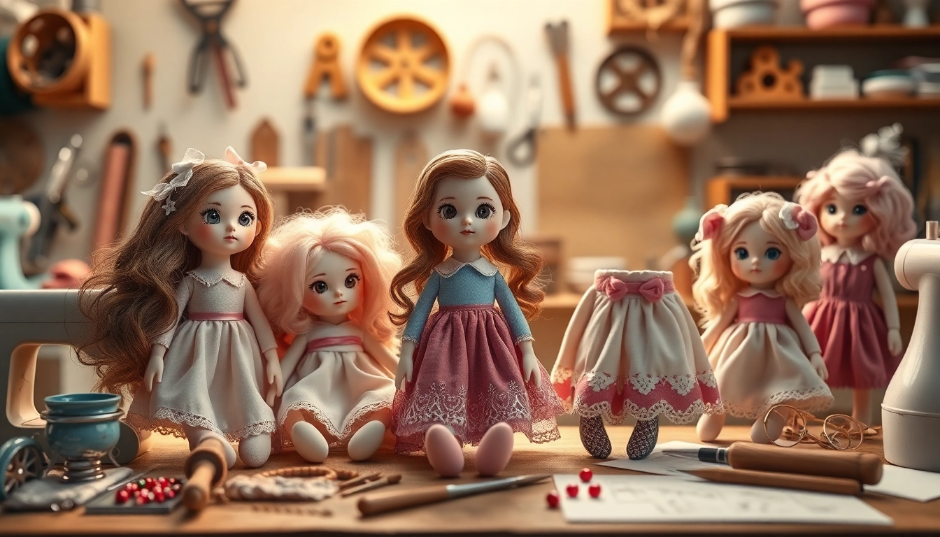 Bewundern Sie die einzigartigen Gutdolls, die mit Liebe und Sorgfalt handgefertigt wurden.