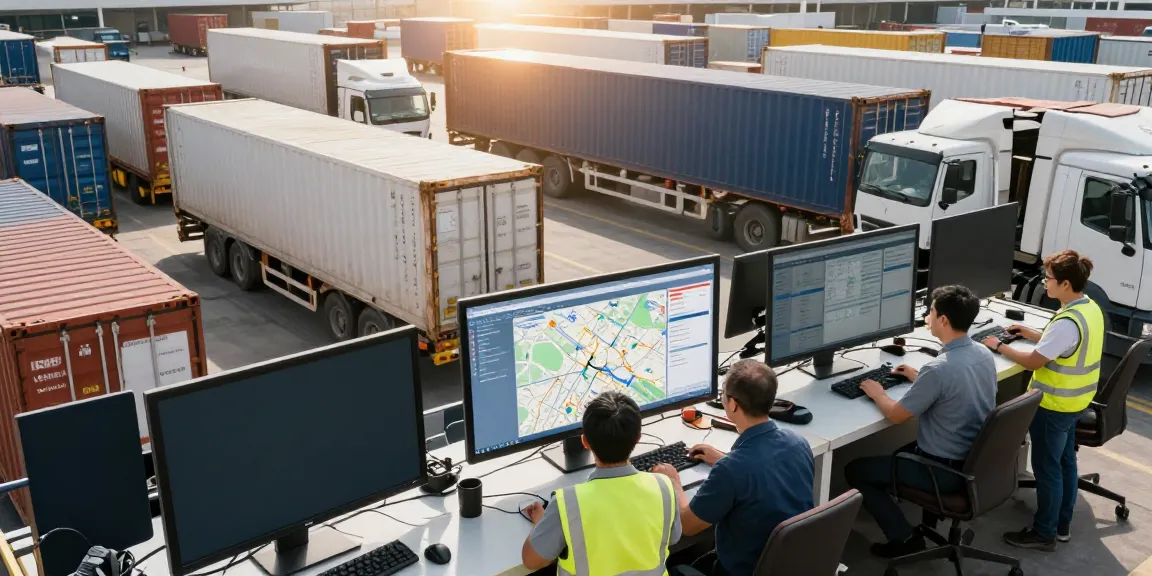 Effiziente Spedition in Stuttgart - Team bei der Koordination internationaler Transporte.