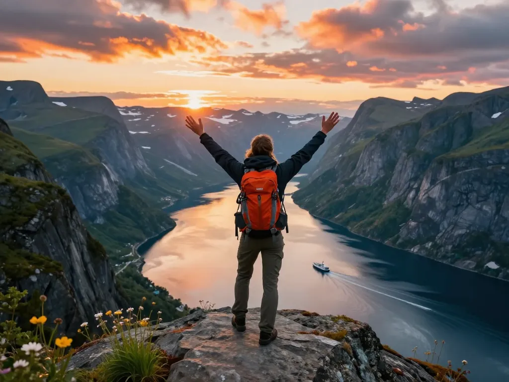 Erleben Sie die Schönheit von Urlaub in Skandinavien mit atemberaubenden Fjorden und Abenteuer